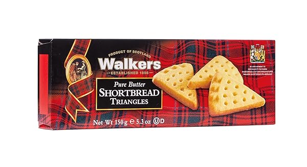 WALKER’S SHORTBREAD TRIANGLES, ALL-BUTTER SHORTBREAD COOKIES, 5.3 OZ