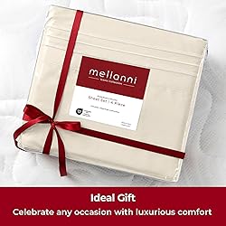 Mellanni Iconic Twin Sheet Set - 4-Piece Bed