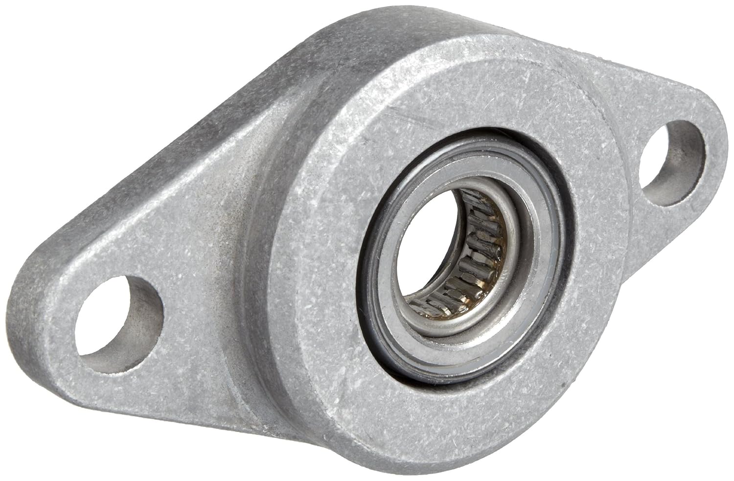 Spyraflo HF5750N SelfAligning, NeedleRoller Bearing With Aluminum 2Bolt Hole, 3/4" Inner