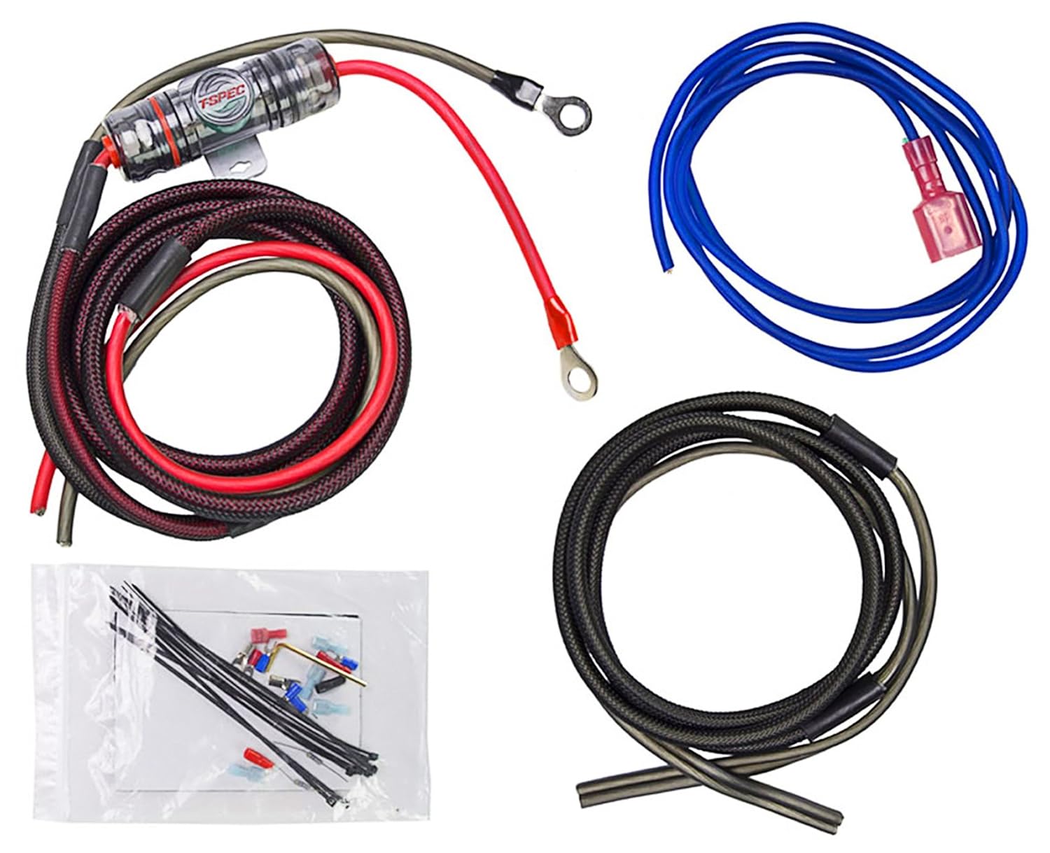 Amazon.com: Metra ST-AK8 Motorcycle/ATV/UTV/RZR 8 Gauge OFC Amplifier Amp  Install Wire Kit: Automotive