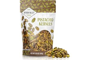 Hayden Valley Foods Pistachio Kernels | 24 oz Resealable Bag | No Shells Roasted & Salted | Shell-Less Bulk Healthy Snacking