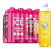 Sparkling Ice Pink Variety Pack, Flavored Sparkling Water, Zero Sugar, and Vitamins and Antioxidants, 17 fl oz, 12 count (Bla