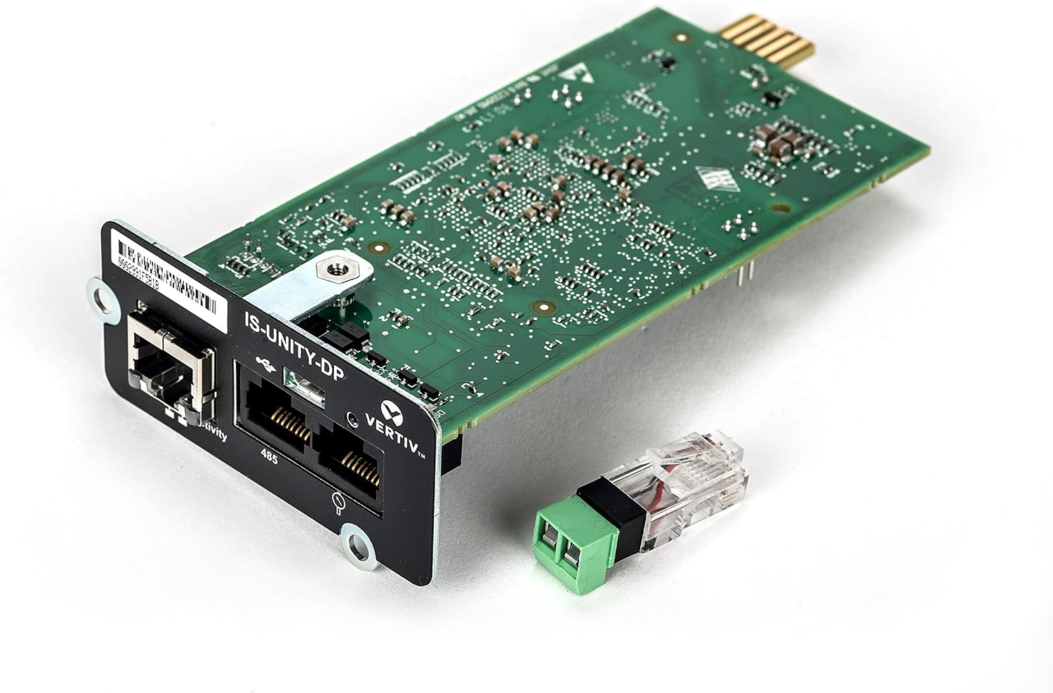 Vertiv Liebert IntelliSlot Unity-DP - Network Card, black / green - Image 3