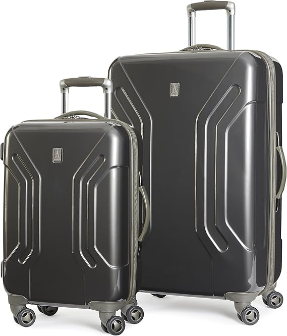 travelpro inflight lite two piece hardside spinner luggage
