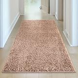 THE RUGS Living Room Shaggy Rug 80x150 Beige Polypropylene 30mm Thick view 4