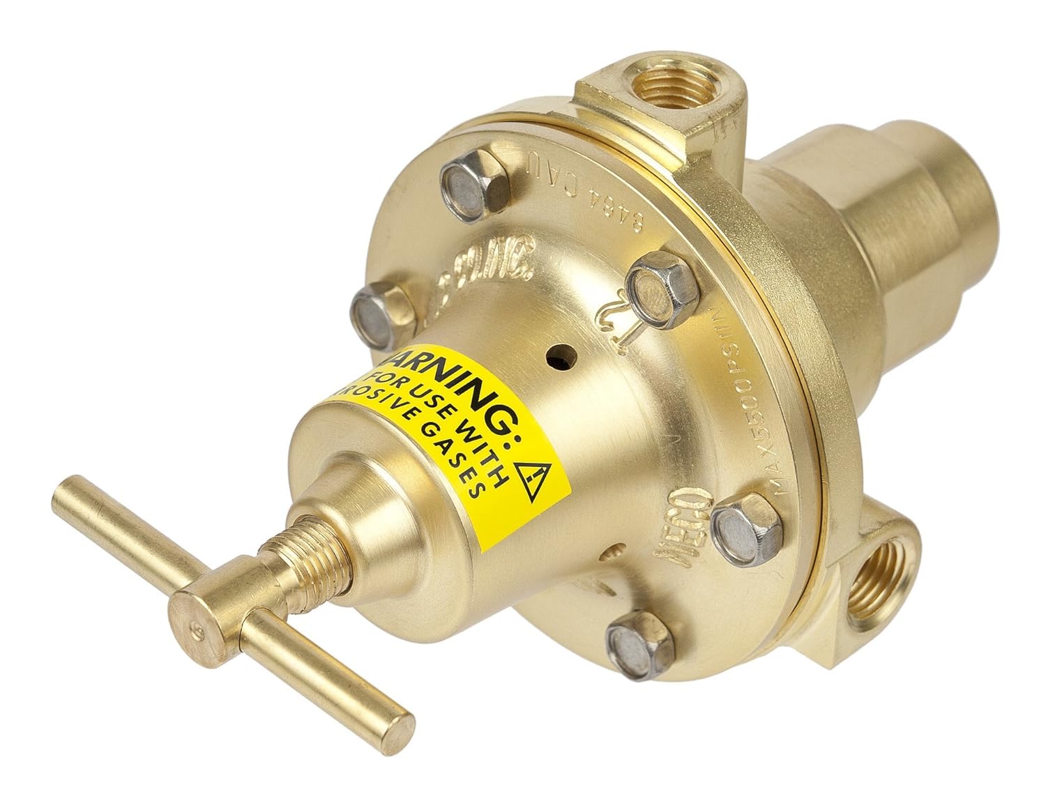 Victor Technologies 56418464 Meco High Pressure Cylinder Regulator with T Screw, 150 psi