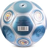 Hy-Pro Man City Classic Signature Football Size 5 with Metallic Finish view 11
