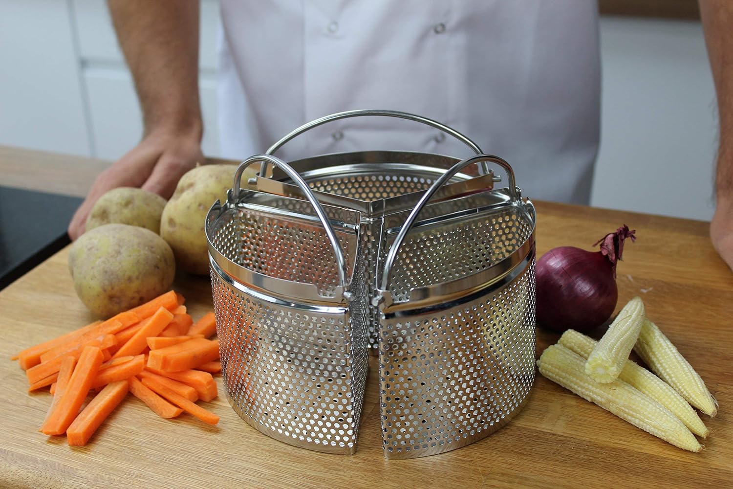 Family Saucepan Triple Pan Divider Separator Set - Image 4