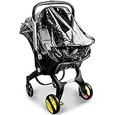 Car Seat Rain Cover,Food Grade EVA,Universal Baby Stroller Accessory for Infant Car Seat Stroller,Waterproof, Windproof Protection,Protect from Dust Snow