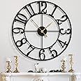 Amazon.com: LEIKE 31 Inch Extra Large Wall Clock, Retro Decorative ...