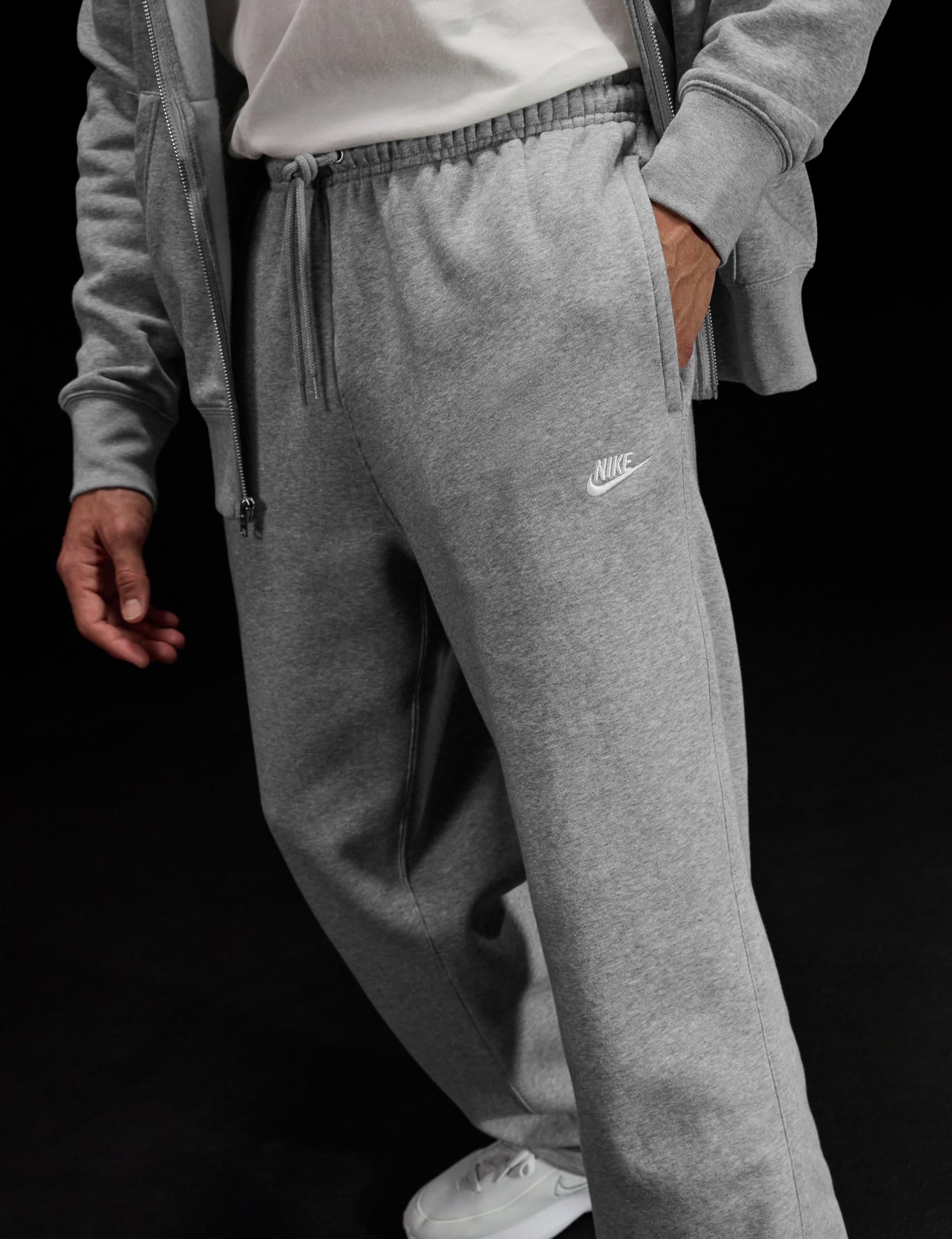 Nike Nike Men's Club Open Hem Brushed Fleece Pants