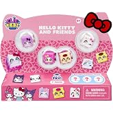Clickeez Series 1 Hello Kitty &amp; Friends 7-Pack | 7 Collectible Character Keyboard Keys Click and Clack | Create Your Own Keychain | Ages 6+