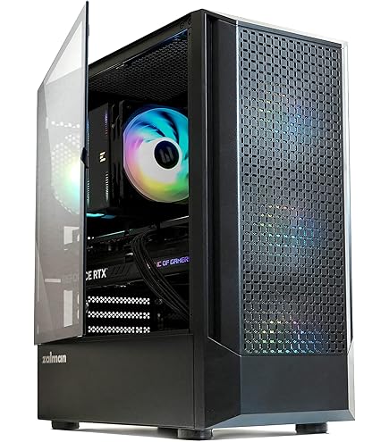 Amazon.com: ZXFF Gaming Case, Mid-Tower ATX/M-ATX/ITX PC Gaming