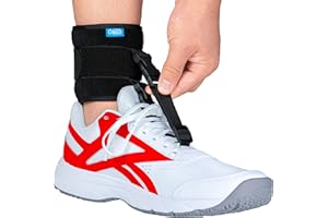 Omeer AFO Foot Drop Brace For Walking With Shoes Provides Adjustable Drop Foot Brace Support For Men Or Women Can Be Worn With the Shoes You Already Own And Can Be Worn On Your Left or Right Leg
