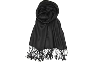 Achillea Soft Silky Pashmina Scarf for Women – Shawl Wrap for Evening Dresses, Bridesmaids, Weddings & Everyday Wear