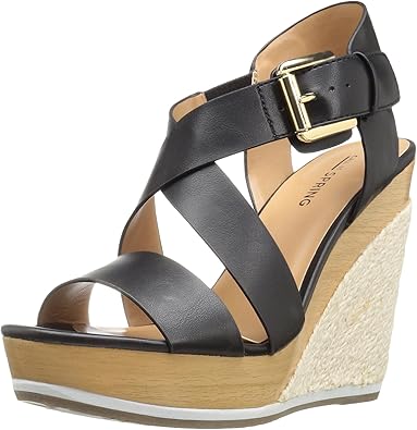 call it spring black wedges