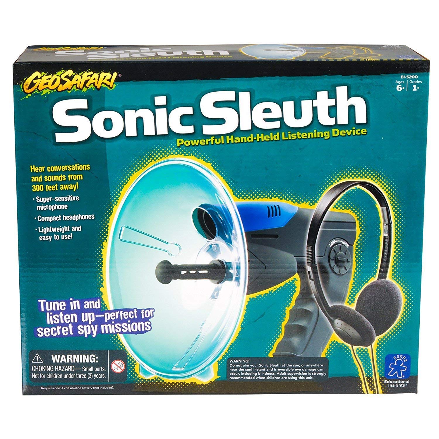educational insights geosafari sonic sleuth