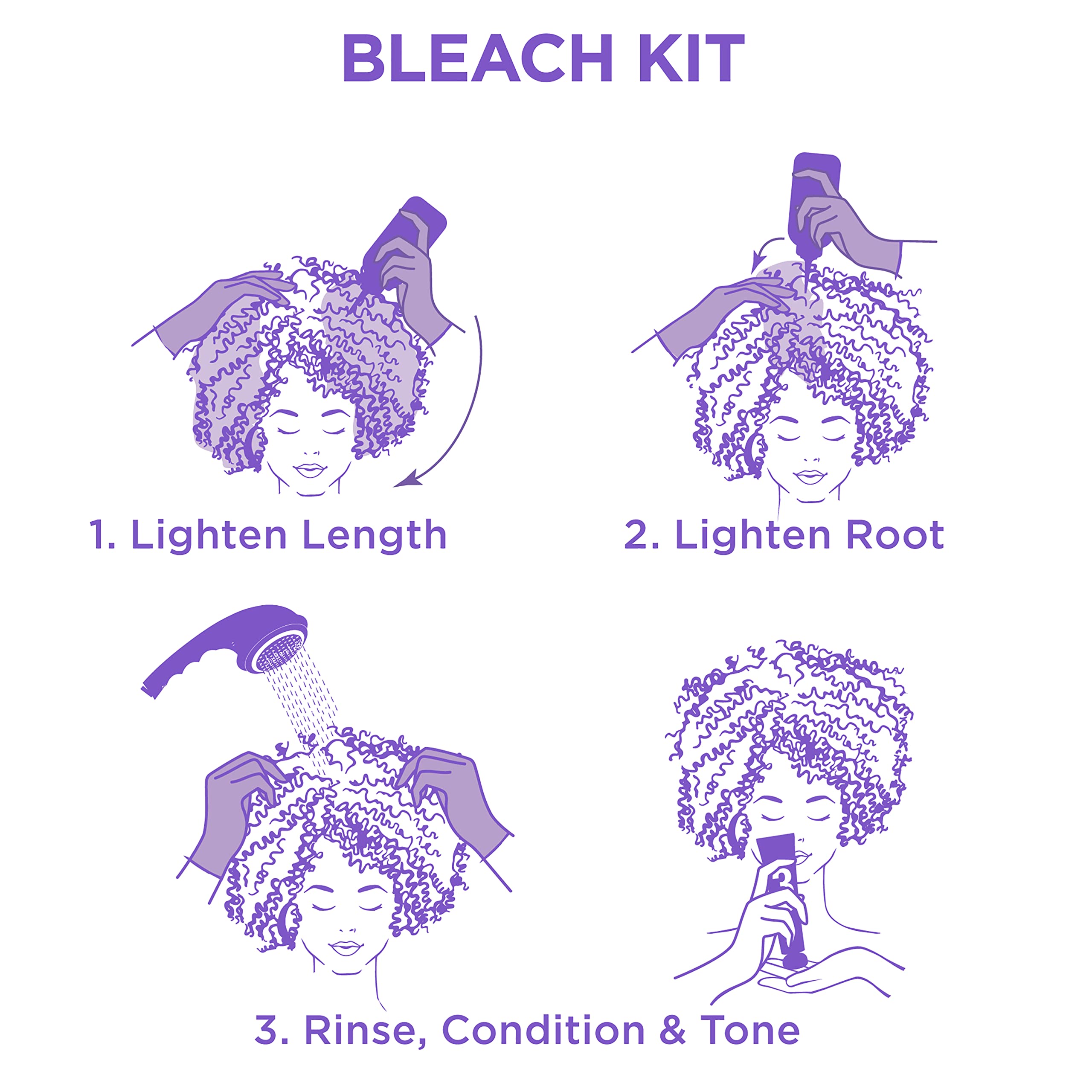 SoftSheen-Carson Interbeauty Dark and Lovely® Uplift Bleaching Kit with Powder, Developer, and Toner for Blonde Hair