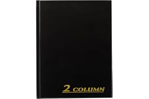 Adams Easy to Use Account Book, Black (ARB8002M)
