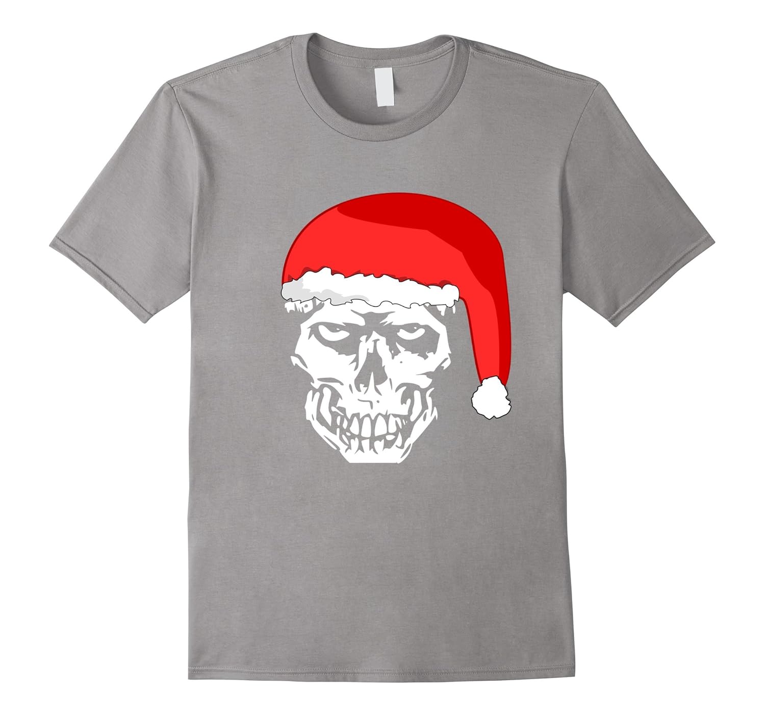 Santa Skull when you want to rock Christmas tee shirt-ANZ