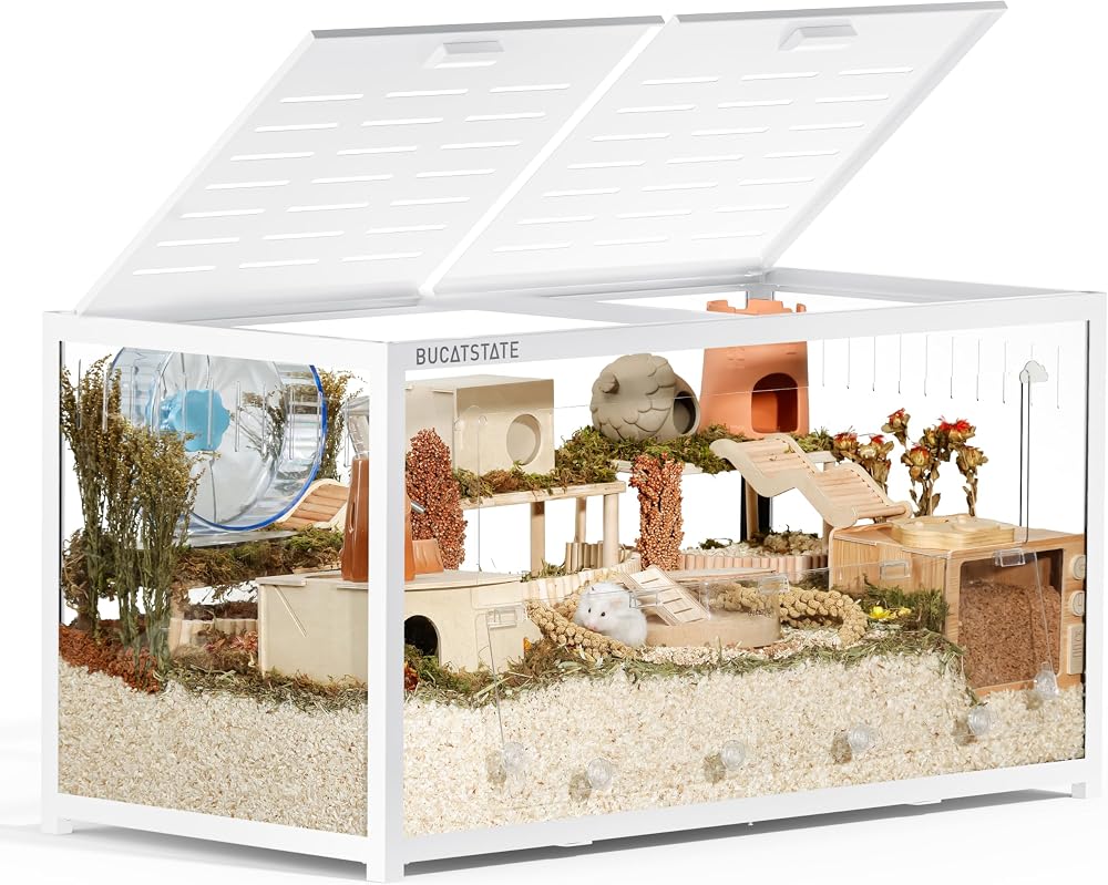 Hamster Cage 3.0 Large Metal Stackable 120x60x62 cm White
