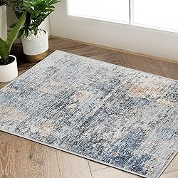 jinchan Area Rug 2x3 Washable Rug Modern Rug