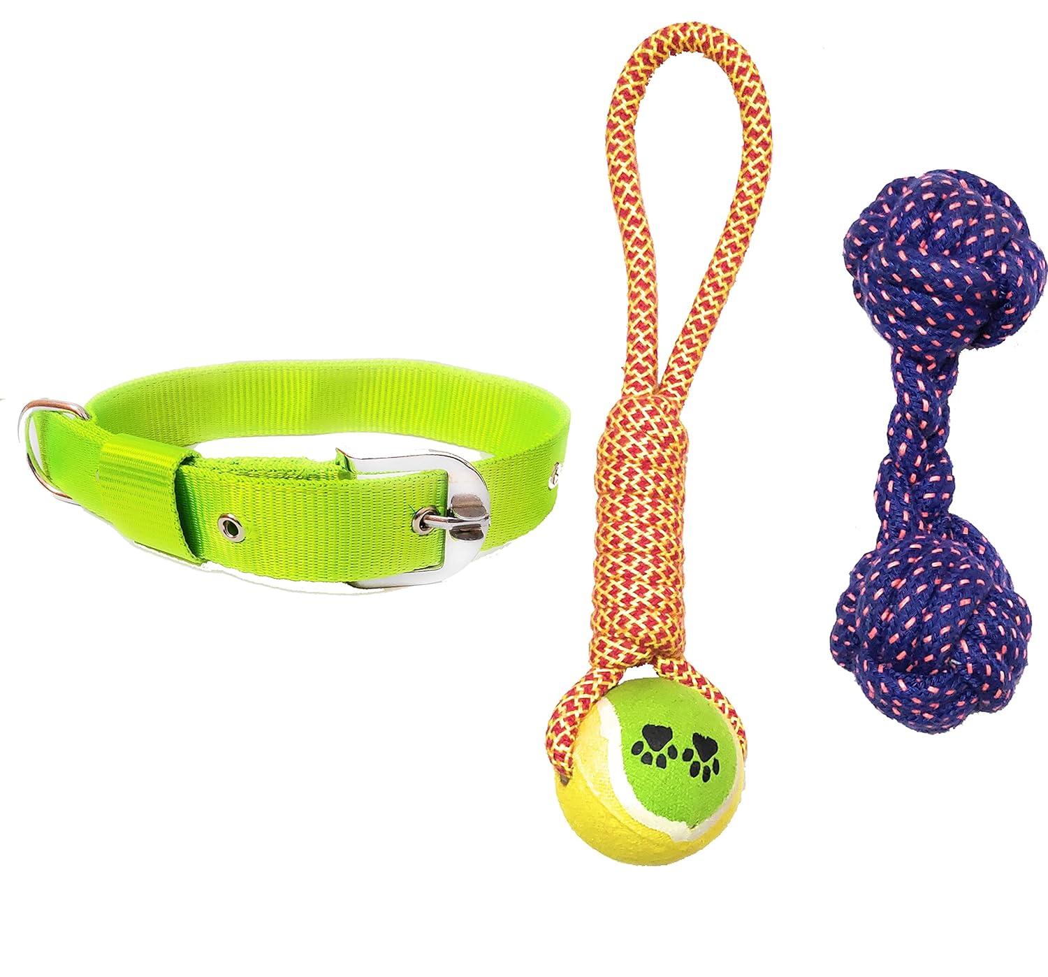 Buy Dogs Collar Medium to Large Size Dogs Double Layer Collar with