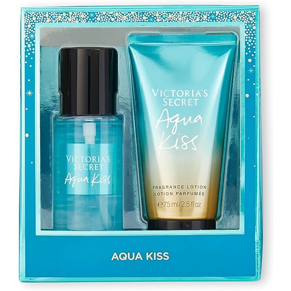 Victoria’s Secret (Aqua kiss 6 set) Amazon.com : Victoria's Secret Aqua Kiss Mist & Lotion Set
