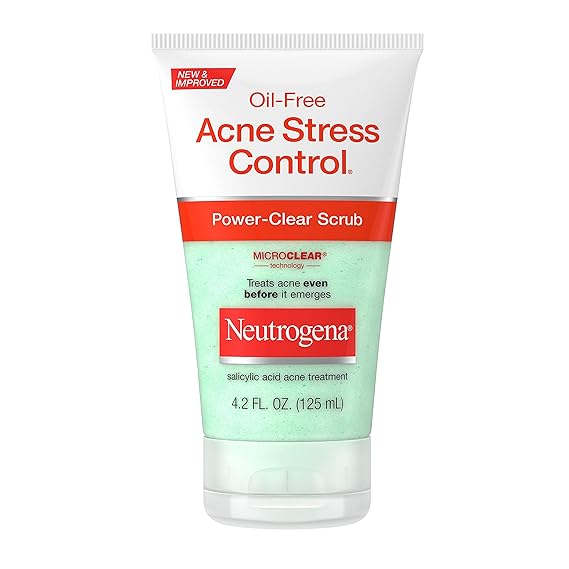 acne stress control scrub