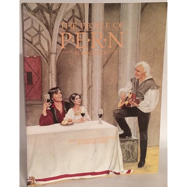 The People of Pern: Anne McCaffrey, Robin Wood: 9780898656350