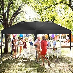 TOOLUCK 10x20 Pop Up Canopy Tent with 4 Sidewalls