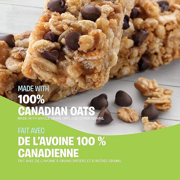 QUAKER CHEWY CHOCOLATE CHIP GRANOLA BARS, 960G/33.9 OZ., (40 COUNT) {IMPORTED FROM CANADA}
