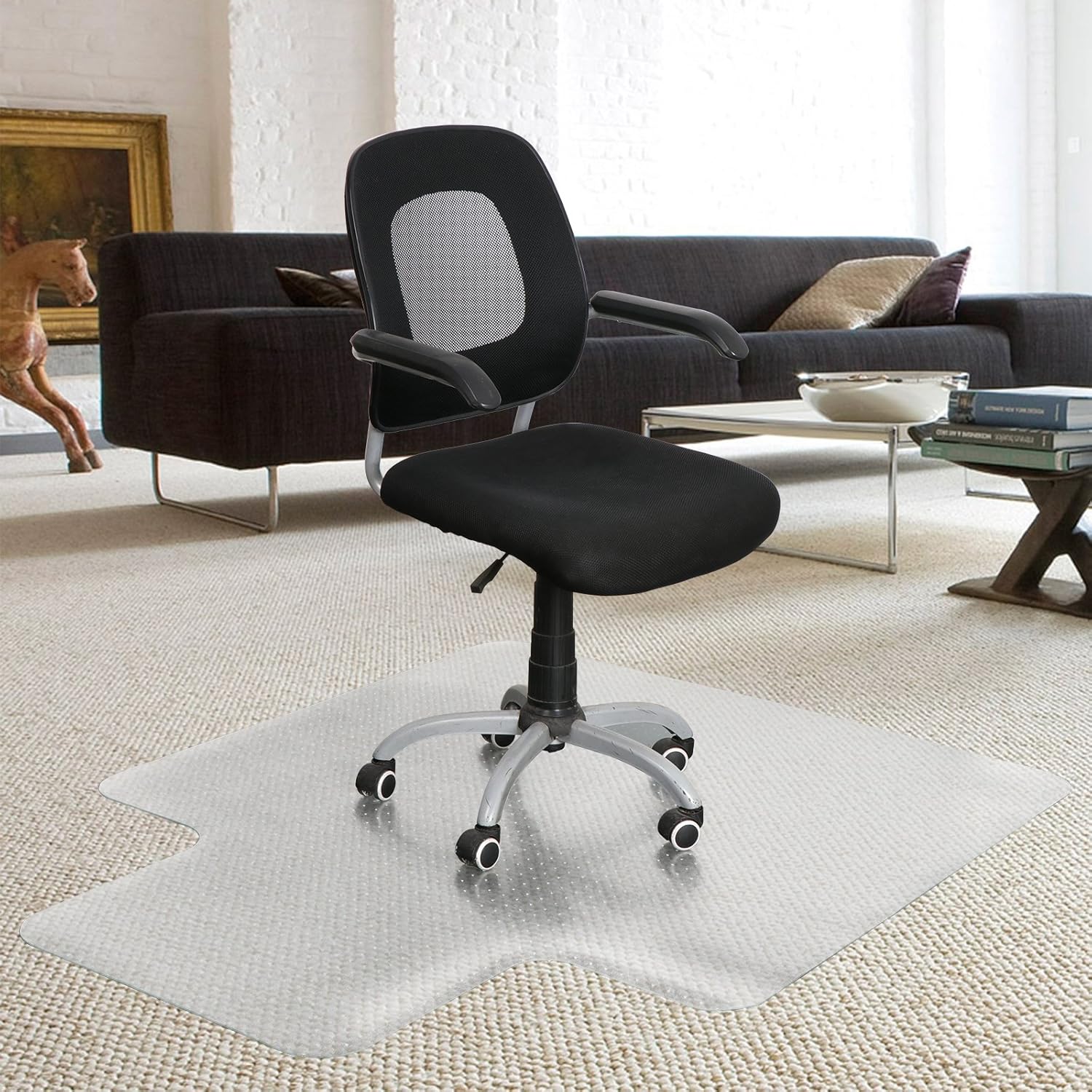Amazon Com Oteymart Chair Mat For Hardwood Floor Carpet Pvc