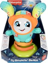 Fisher-Price DJ Bouncin' Beats Baby Musical Learning Toy QE view 6