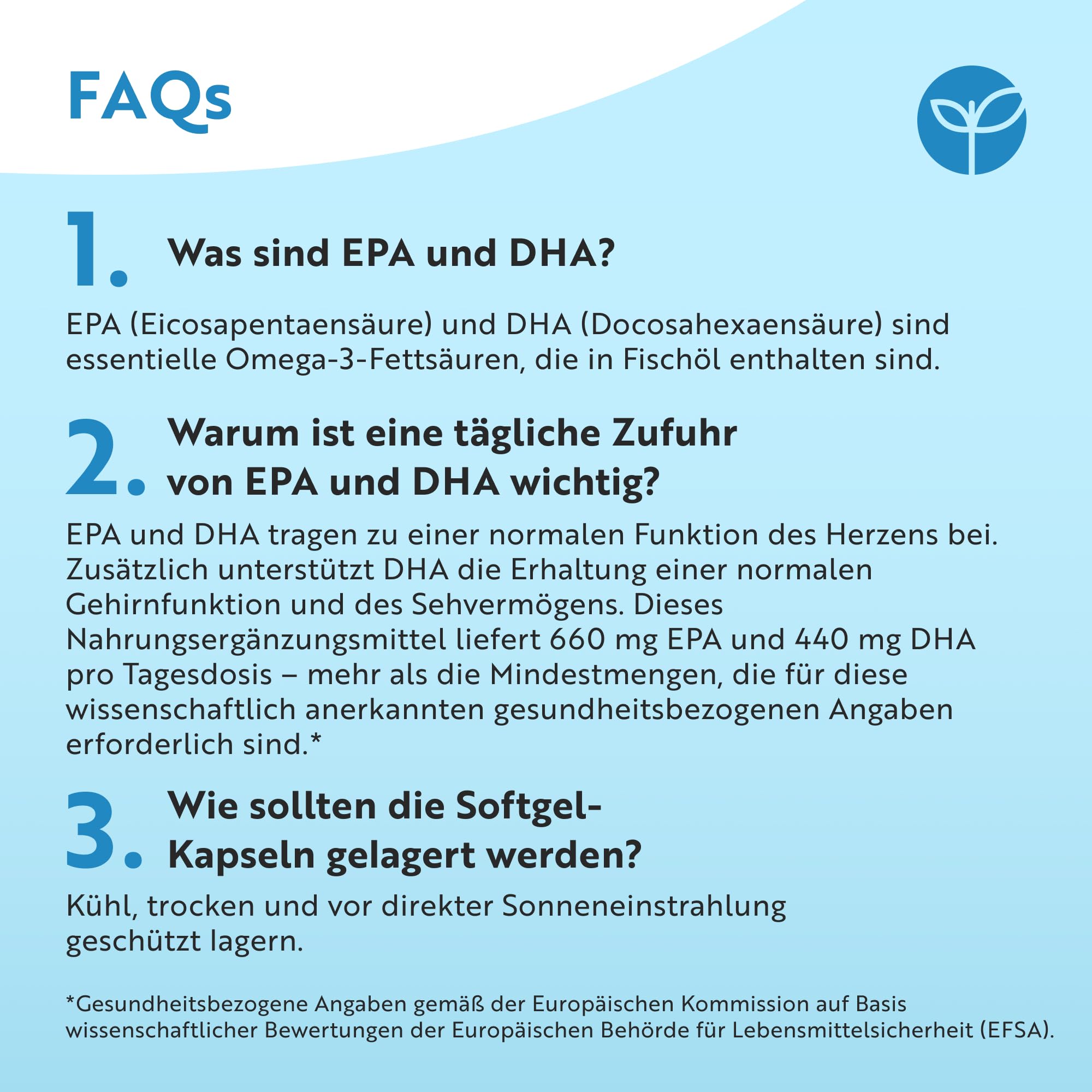 Nutravita Omega 3 Kapseln Hochdosiert 2000mg Fischöl Kapseln mit 660mg EPA un 440mg DHA Unterstützt die Gesundheit von Herz, Gehirn und Augen (EFSA) 240 Weichkapseln für 4 Monate 6