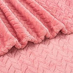 Fuzzy Baby Blanket or Throw Blanket for Girl or