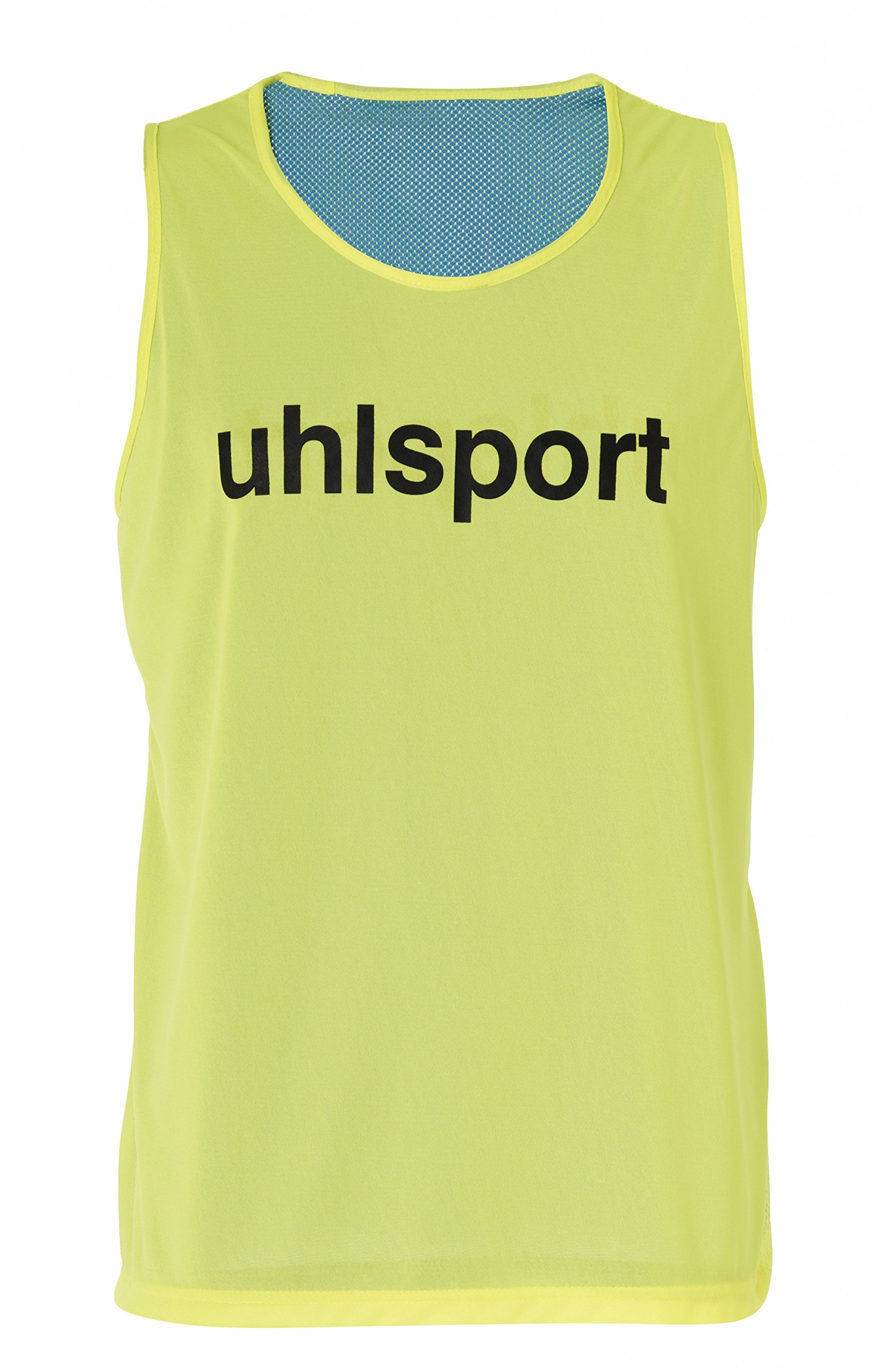 Uhlsport Men Reversible Marking bibs-100321801 Marking Bibs - Fluo Grey/Blue, M/L