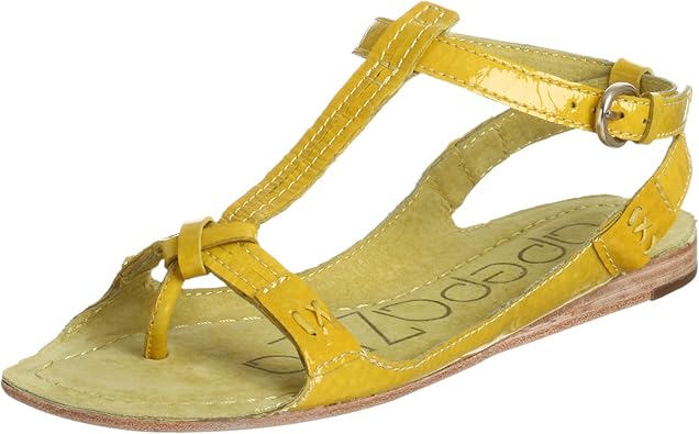 amazon yellow sandals