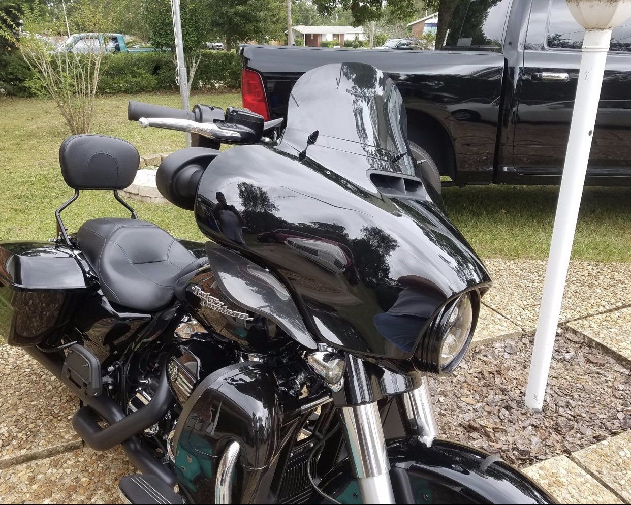 Dominator Industries 1 1/4" Gloss Black 12" Meathook Monkey Bar Ape