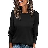 WIHOLL Sweaters for Women Lightweight Pullover Tops Long Sleeve Shirts Crewneck Fashion Clothing Fall Outfits 2026