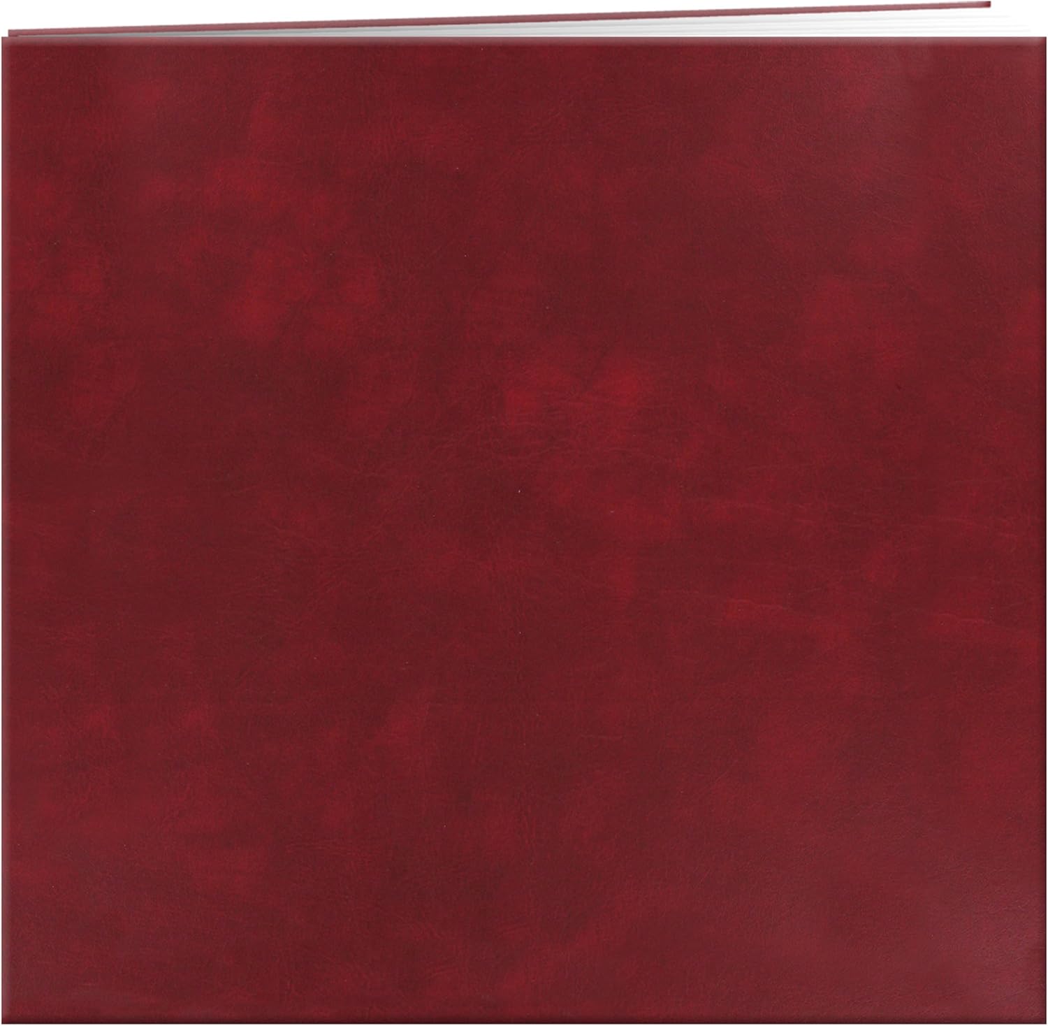 Pioneer Photo Albums Leatherette Post Bound Album x 12 inches-Burgundy, 12" x 12", 12.5 x 13.375 x 1.5 inches