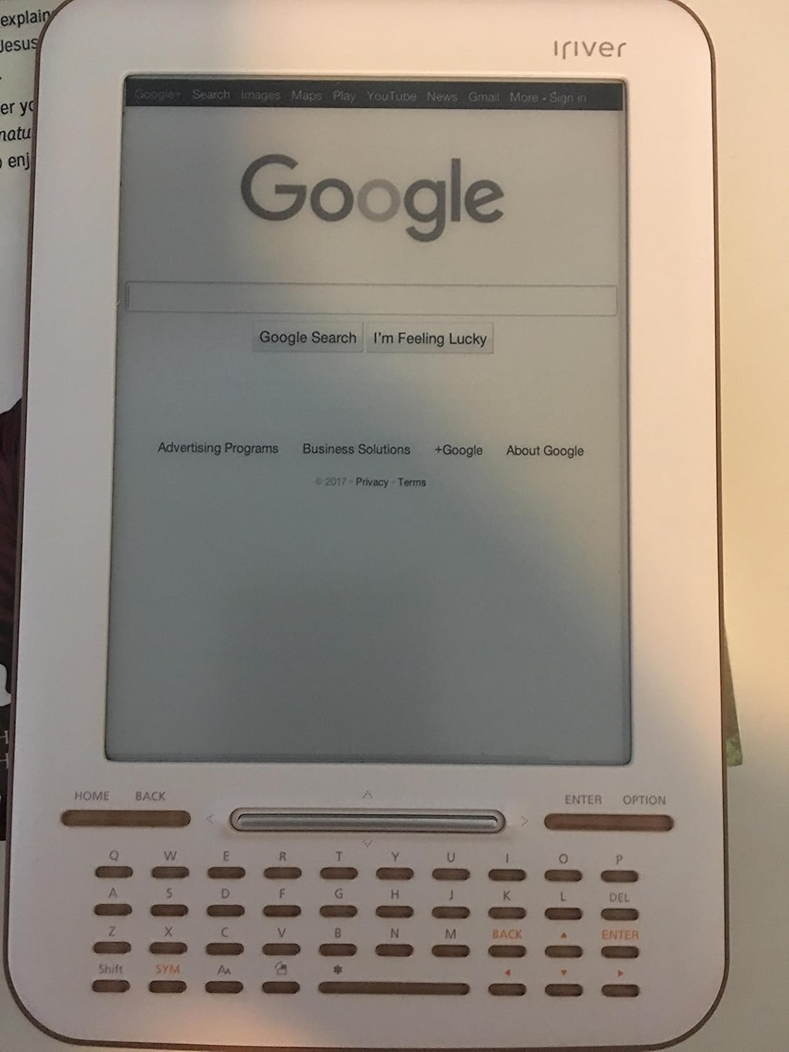 Amazon.com: iRiver Story HD Digital EBook Reader WiFi (U.S. Version):  Electronics