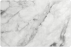 Ambesonne Pet Mat for Food and Water, Rectangle Non-Slip Rubber Mat for Dogs and Cats