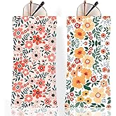 Anikathy 2Pcs Sunglass Eyeglass Glasses Case Soft PU Leather with Cleaning Cloth Cute Glasses Pouch Bag for Men Women Girs