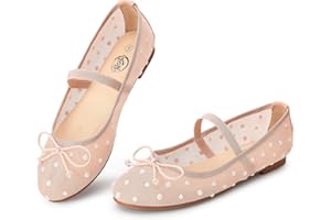 Trary Flats for Women Closed Round Toe Ballet Flats Mary Jane Shoes Women with Elastic Strap Cute Bowknot Comfortable Dress Shoes for All-Year Daily Work Casual Wear