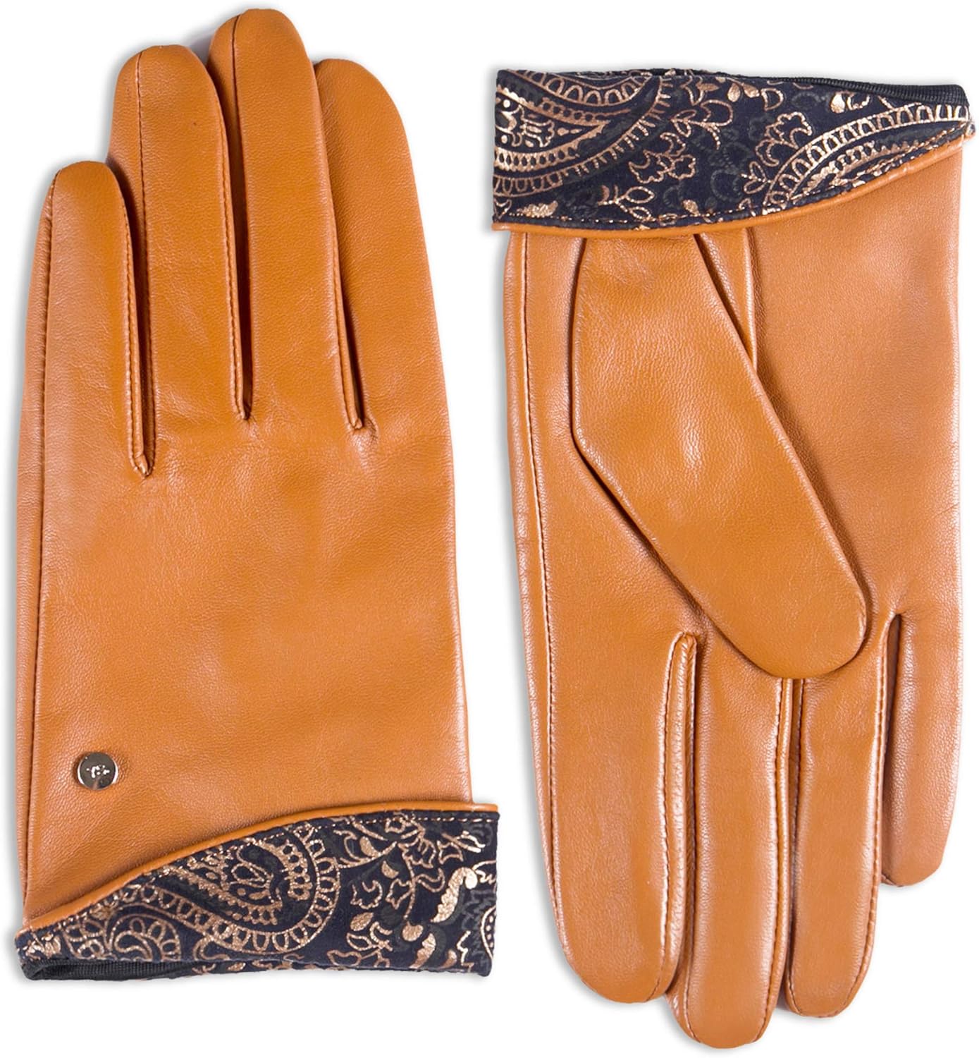 YISEVEN Women/&rsquo;s touchscreen Fashion Lambskin Leather Gloves