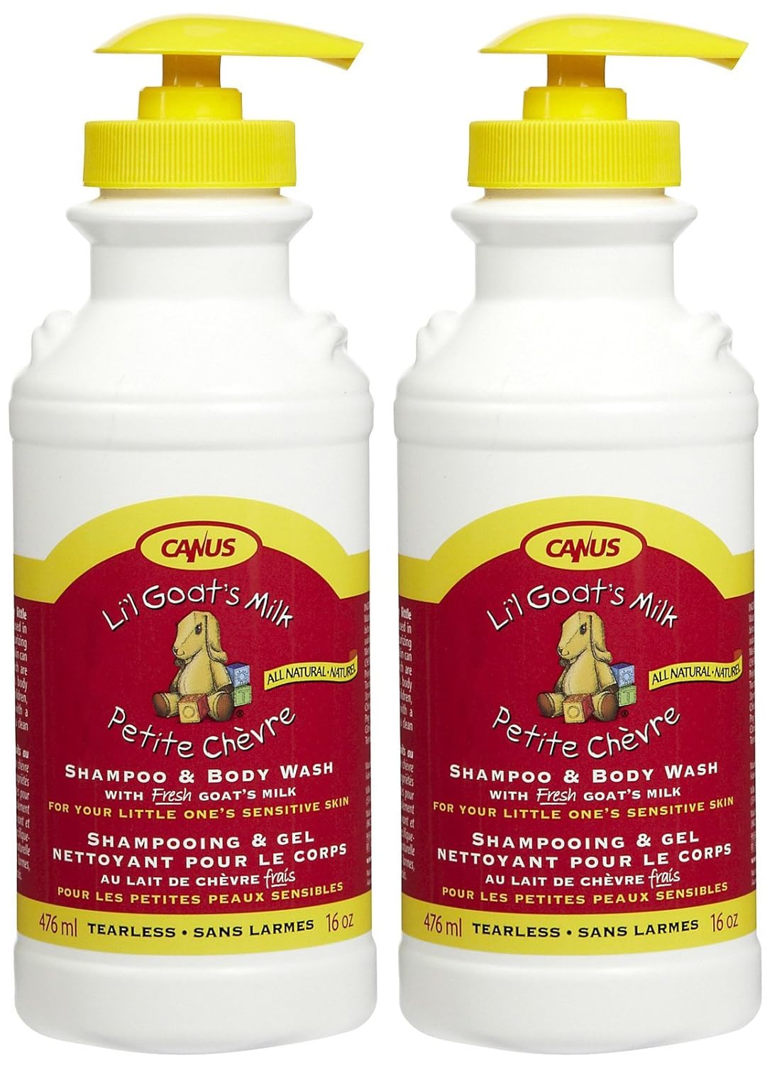 Canus Li'l Goat's Milk All Natural Shampoo and Body Wash