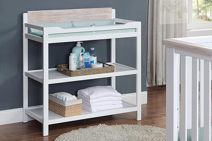 white company changing table