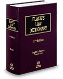 Black's Law Dictionary 11th Edition, Hardcover