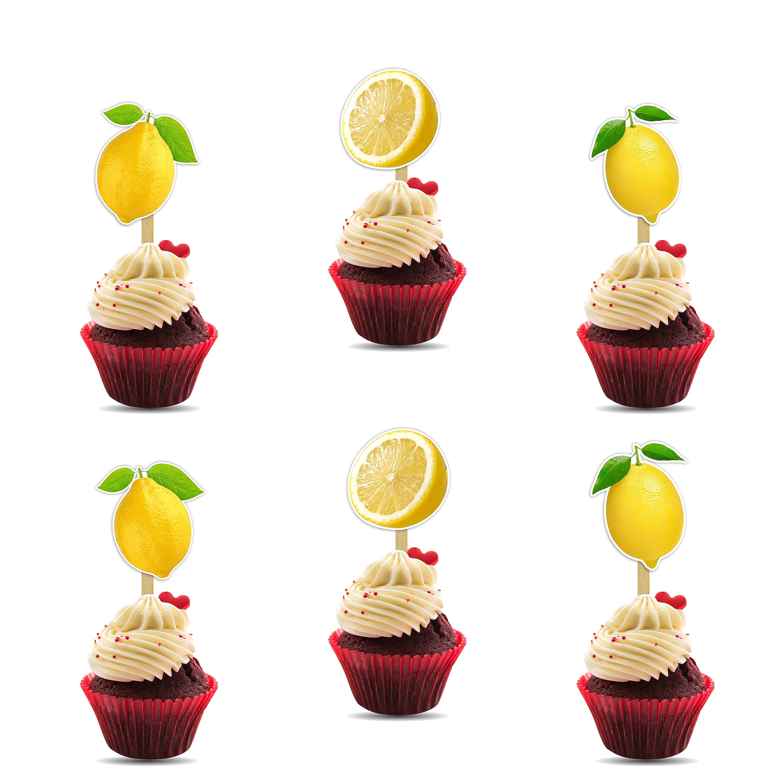Seyal® Lemon Cupcake Topper